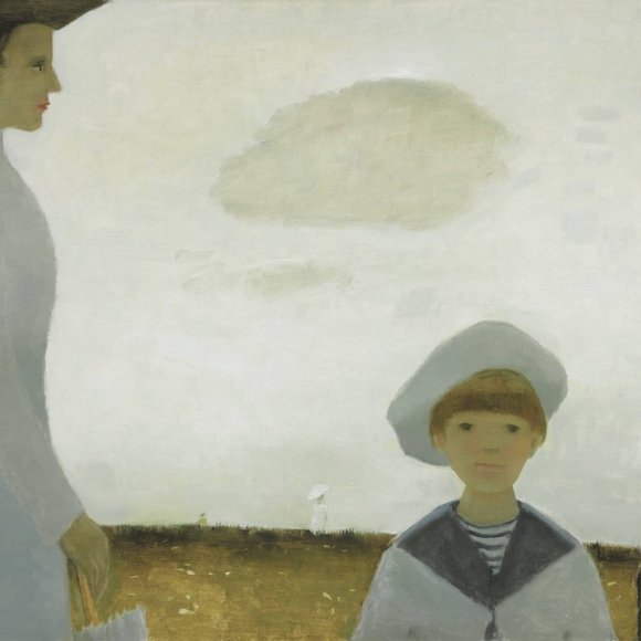 Gold Plated Silver Brooch Jean Paul Lemieux - Picture 2 of 3